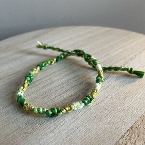 Ziva Bracelet, anklet, trendy, comfortable, tie, embroidery thread, woven, gift,